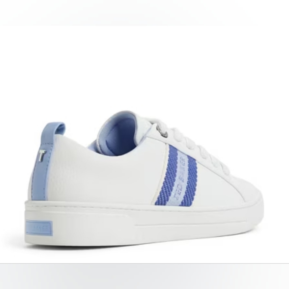 Ted Baker Bailey Icon Blue-Mult Leather Stylish Women's Sneakers Size 6 - Picture 9 of 10